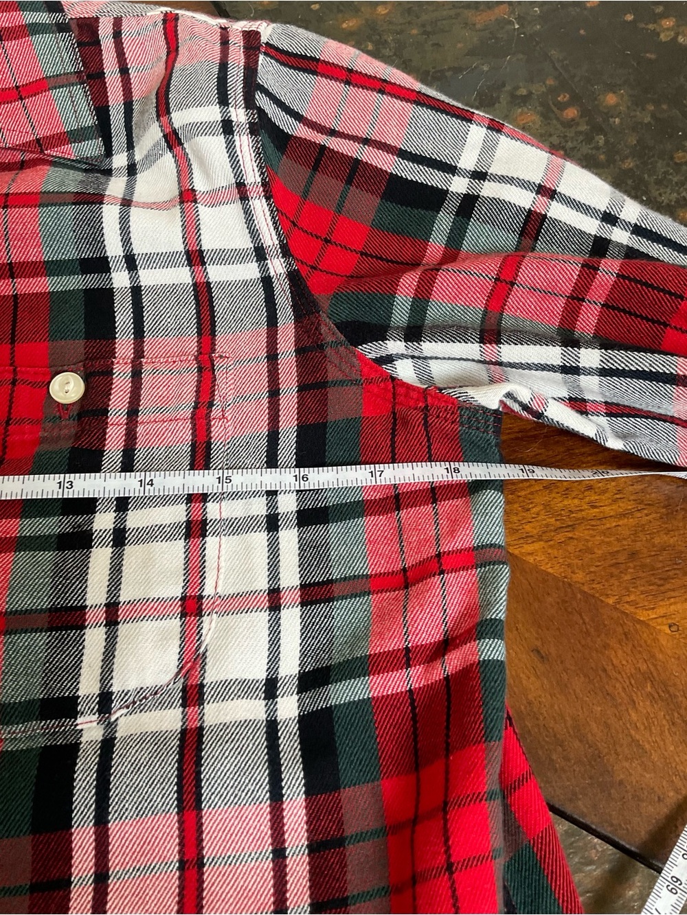 Vintage 90’s LRL Jeans Co. Women’s Flannel Button Down - Picture 4 of 5